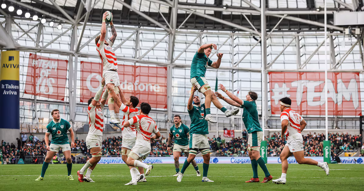 Lineout struggles cause concern for Ireland against Japan