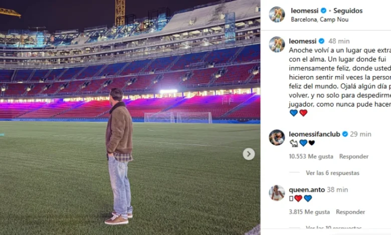 Lionel Messi expresa deseo de volver a Barcelona y genera repercusión mundial