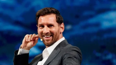 Lionel Messi visitó el renovado estadio del Barcelona