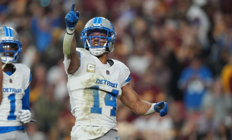 Lions' Amon-Ra St. Brown apologizes if 'Trump dance' offended