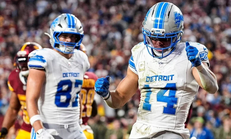 Lions' Amon-Ra St Brown apologizes if he 'offended' anyone with Trump dance at game vs Commanders