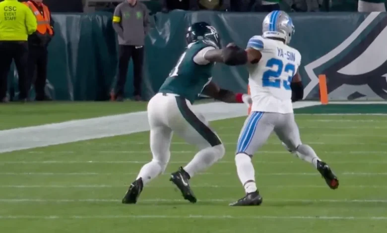 Lions Comeback Thwarted By Questionable Pass Interference Call Against A.J. Brown