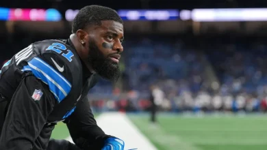 Lions, Eagles injury report: Amik Robertson added, Terrion Arnold misses practice