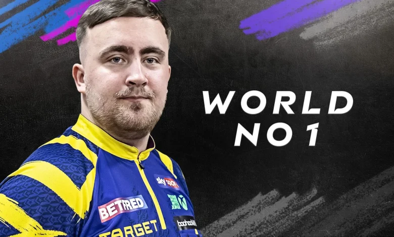 Littler crowned world No 1 after reaching Grand Slam of Darts final