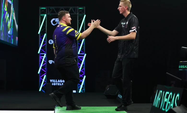 Littler maintains title charge as Noppert sinks Van Gerwen