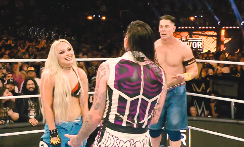 Liv Morgan Returns to Help Dominik Mysterio Win IC Title at Survivor Series