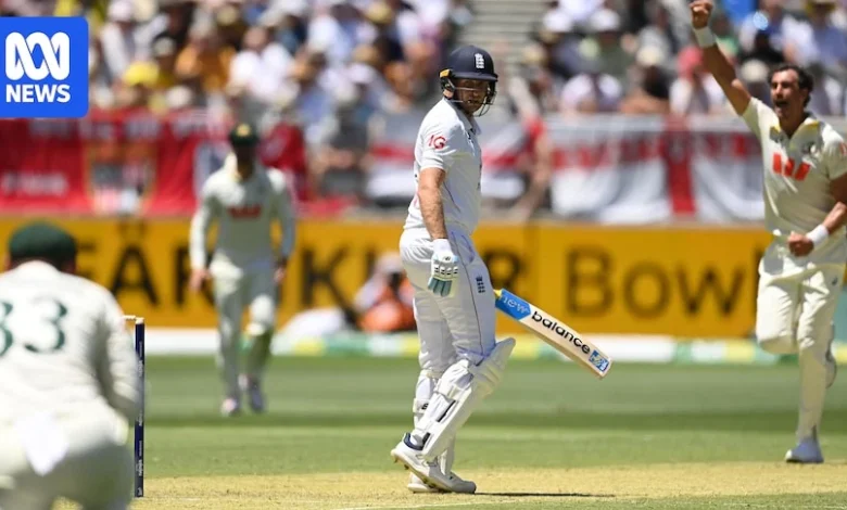 Live: Joe Root gone for a duck as Mitchell Starc lights up first day of Ashes