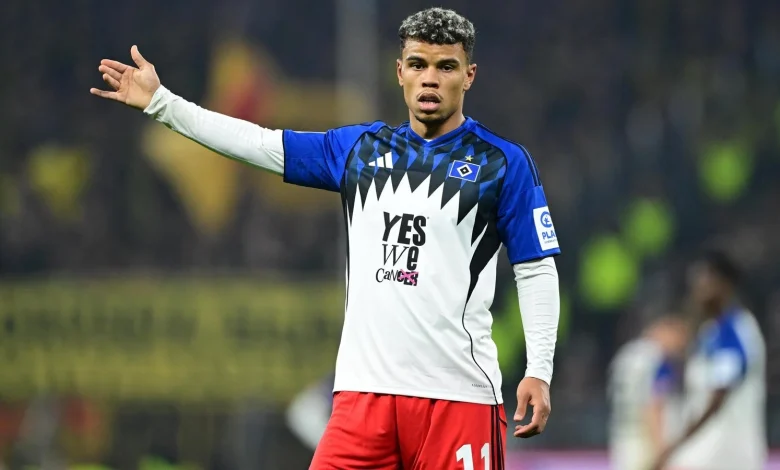 Live! Mit Poulsen, ohne Elfadli: So startet der HSV gegen den BVB