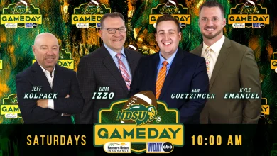 Live at 10 a.m.: 'Bison Gameday' pregame show on WDAY, live from Grand Forks