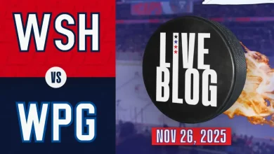Live updates: Washington Capitals vs Winnipeg Jets at Capital One Arena for Capsgiving