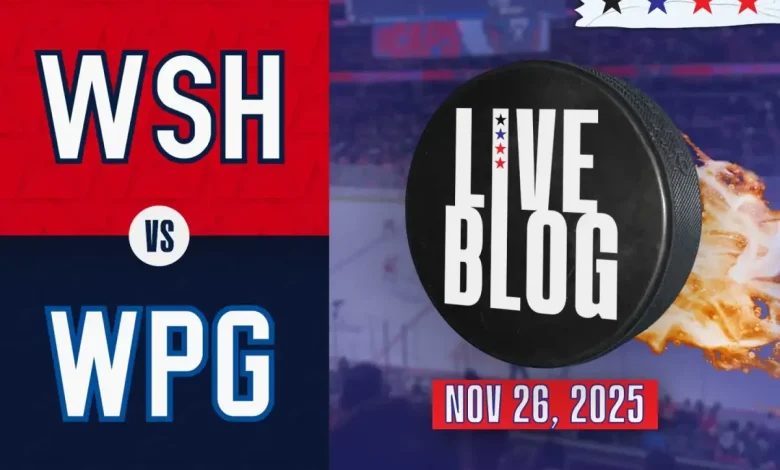 Live updates: Washington Capitals vs Winnipeg Jets at Capital One Arena for Capsgiving