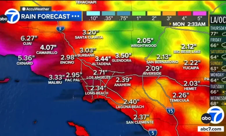 Live weather updates: Storm to slam SoCal for several days. Here's what you need to know