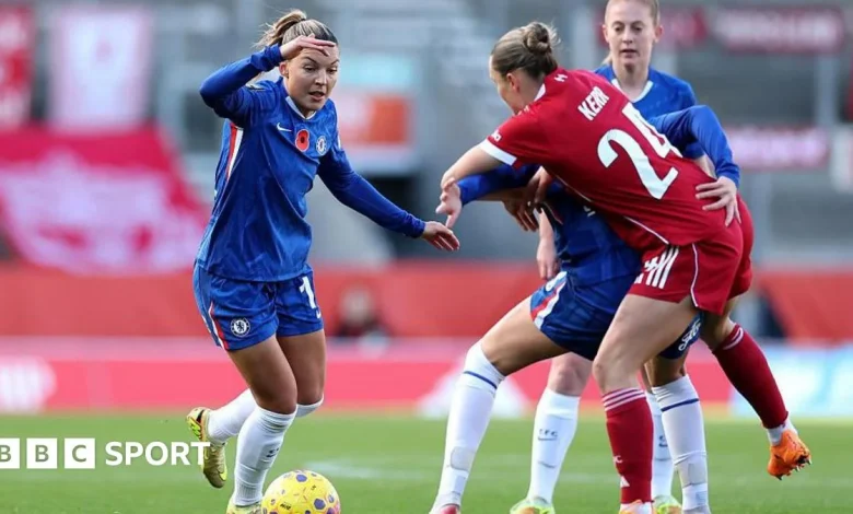 Liverpool 1-1 Chelsea: Champions held in Women's Super League