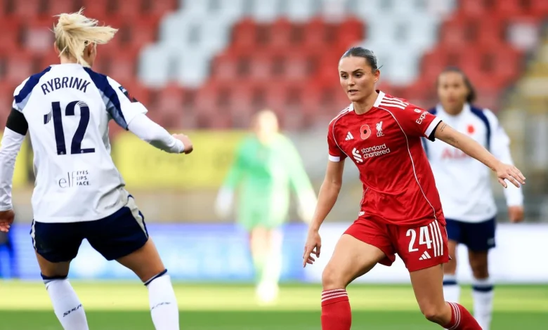 Liverpool FC Women beaten at Tottenham Hotspur in WSL