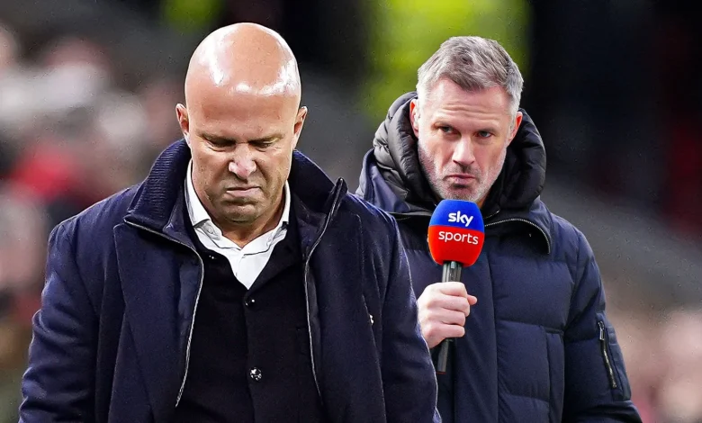 Liverpool boss Arne Slot: Jamie Carragher believes Dutchman has a week to save his job amid alarming slump