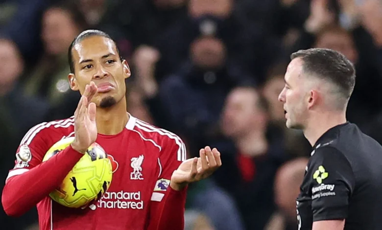 Liverpool disallowed goal vs Man City: Howard Webb says 'not unreasonable' to rule out Virgil van Dijk header