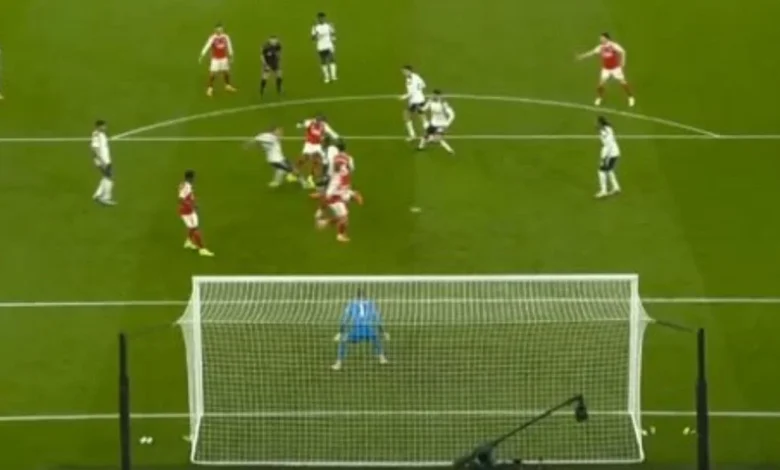 Liverpool fans fume as 'offside' Eberechi Eze goal for Arsenal 'looked at and dismissed'
