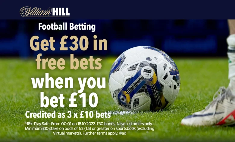 Liverpool vs Nottingham Forest: Get £30 in football free bets with William Hill