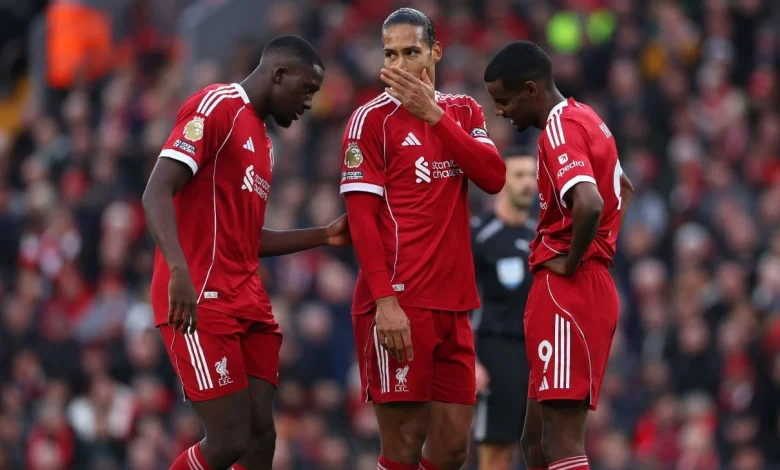 Liverpool's Virgil van Dijk: We're letting Arne Slot down amid 'mess' of a season