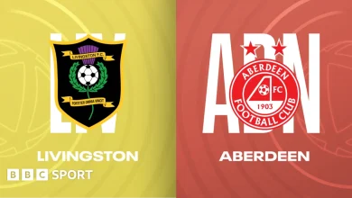 Livingston vs Aberdeen: Scottish Premiership radio updates, live text & match report