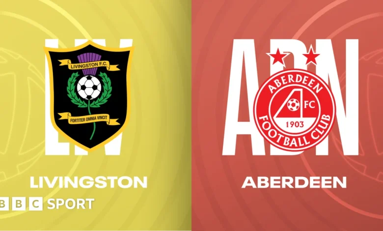 Livingston vs Aberdeen: Scottish Premiership radio updates, live text & match report