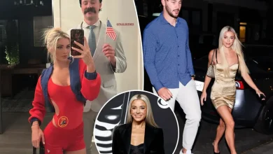 Livvy Dunne, Paul Skenes wear Borat-themed couples Halloween costume: ‘Great success!’