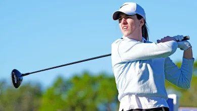 Logo threes to golf tees: Caitlin Clark's Annika Pro-Am highlights