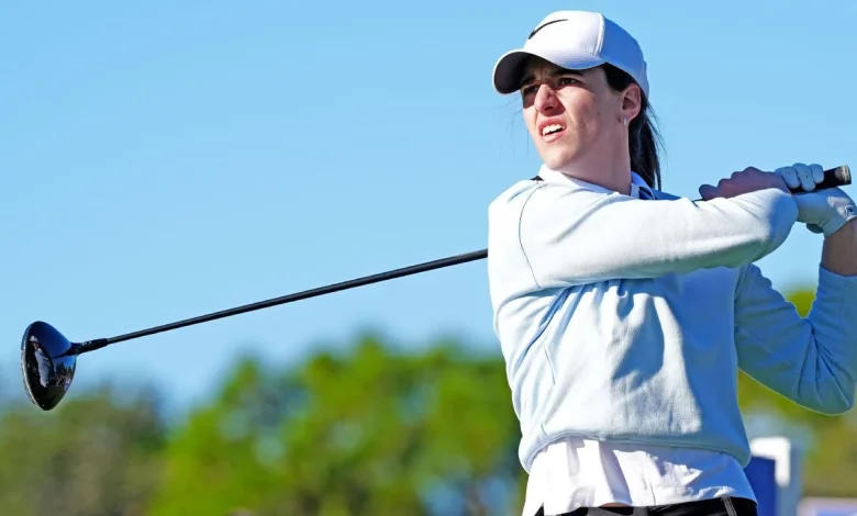 Logo threes to golf tees: Caitlin Clark's Annika Pro-Am highlights