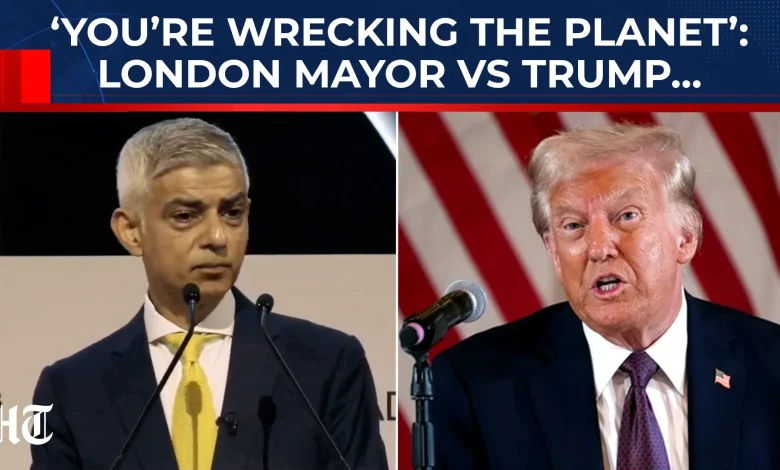 London Mayor Sadiq Khan Slams US At World Mayors Meet; ‘Trump Is Head Of Climate Wreckers’ | Hindustan Times