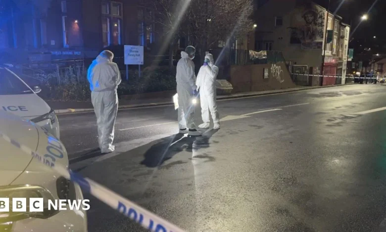 London Road in Sheffield closed due to police incident