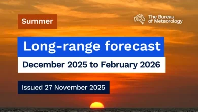 Long-range forecast: Summer – December 2025 to February 2026