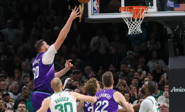 Long-range shooting comes up short as Celtics lose close game to Jazz