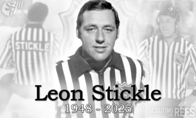 Longtime NHL Official Leon Stickle Passes Away