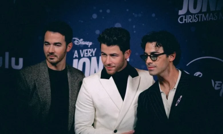 Look: Jonas Brothers celebrate premiere of Christmas movie in NYC