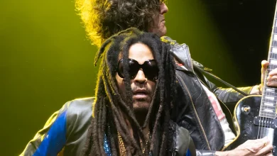 Looking great, Lenny – shame about the music