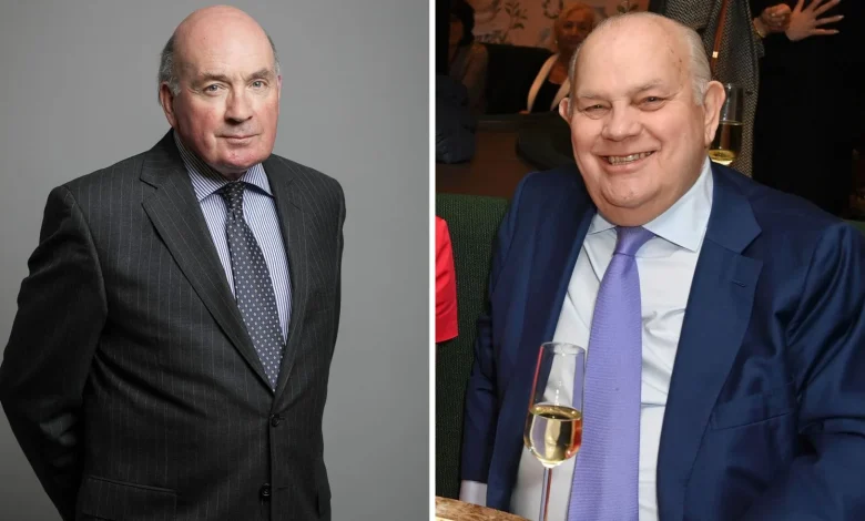 Lord Dannatt and Lord Evans set for House of Lords suspensions over cash for access sting