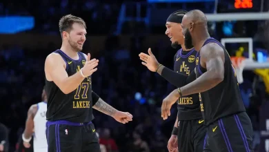 Los Angeles Lakers vs Dallas Mavericks Live Score: Austin Reeves' 38 And Luka Doncic's 35 Run Riot Over Dallas As Lakers' Win 6th In Row, LAK 129-119 MAV
