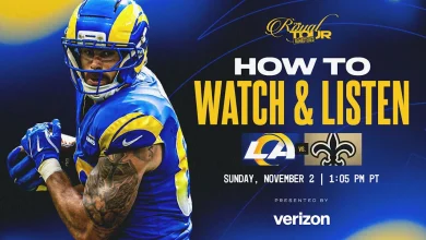 Los Angeles Rams vs. New Orleans Saints: How to watch, listen to and live stream Week 9
