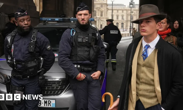 Louvre heist: 'Fedora man' in viral picture revealed as local teenager