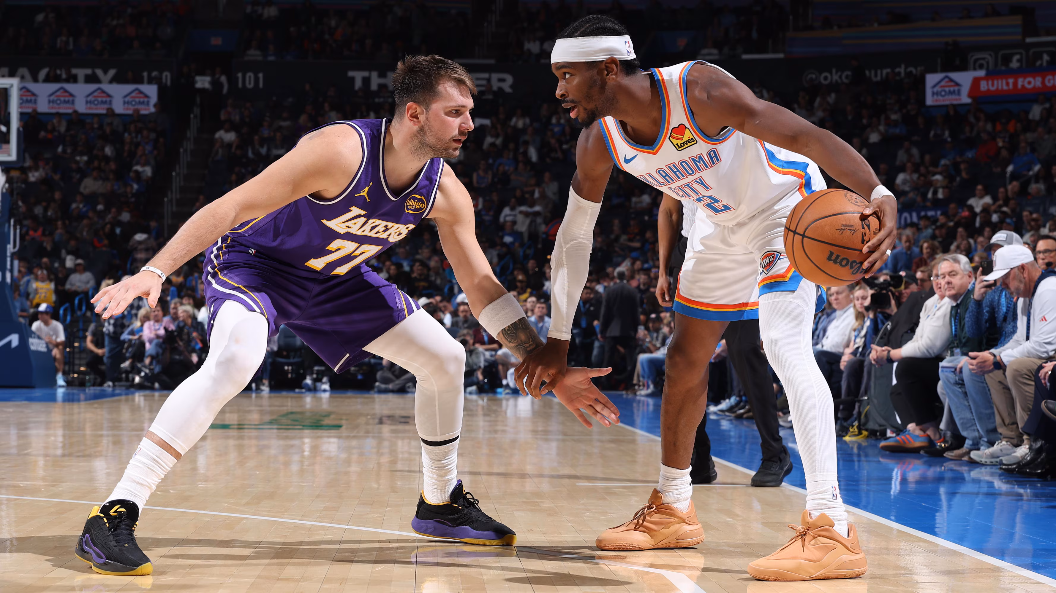 Luka Doncic, Lakers Criticized by NBA Fans During Blowout Loss to SGA, Thunder