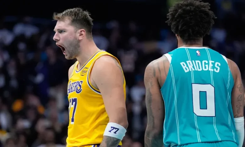 Luka Doncic, Lakers bounce back against Hornets in Austin Reaves’ return