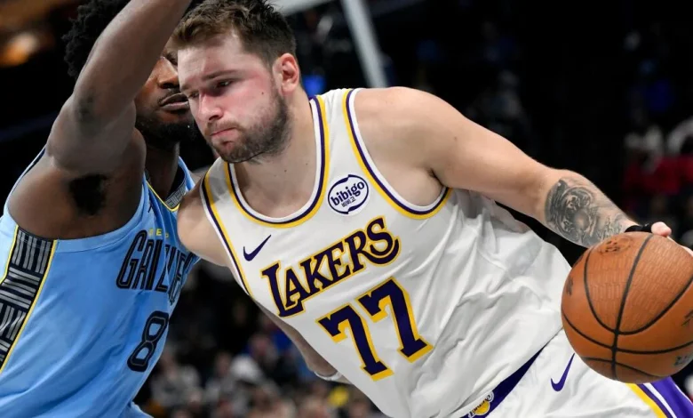 Luka Doncic returns and Lakers get a road win at Memphis