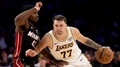 Luka Dončić’s Historic Triple-Double Fuels Lakers’ Win Over Heat and Shatters Franchise Records