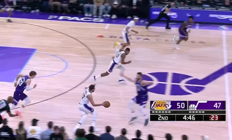 Luka Doncic’s nutmeg alley-oop is one for the career highlight reel