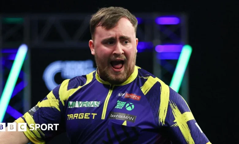 Luke Littler secures world number one spot win semi-final win at Grand Slam of Darts