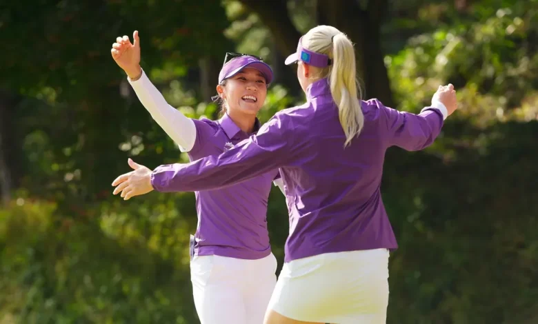 Lydia Ko, 'chief captain' of World Team, comes up clutch with Charley Hull at Crown