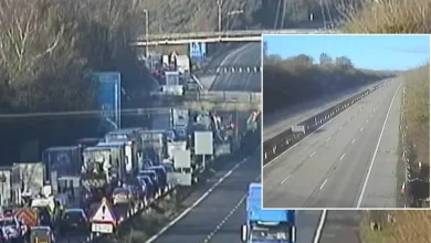 M20 chaos: Drivers warned of major delays near Port of Dover as multi-vehicle crash causes serious congestion