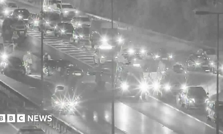 M40 multi-vehicle crash near Stokenchurch creates miles of queues