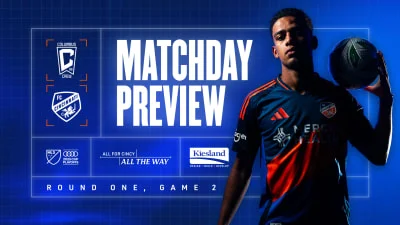 MATCHDAY PREVIEW presented by Kiesland | FC Cincinnati look to secure advancement in the Audi 2025 MLS Cup Playoffs in Game 2 against Columbus Crew