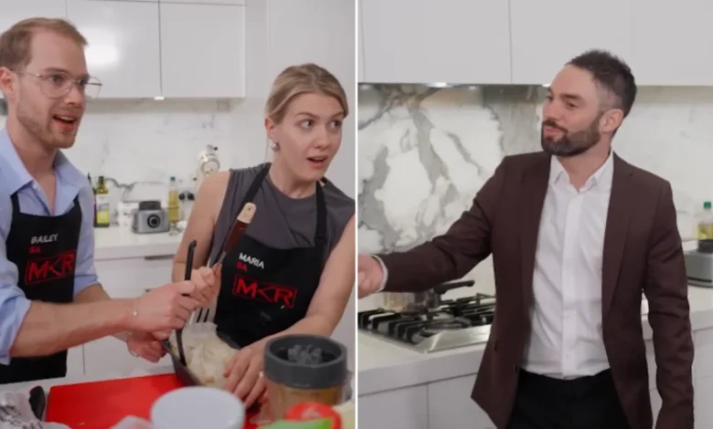 MKR rival teams Maria and Bailey and Mark and Tan go head-to-head as they fight for a spot in the semi-final